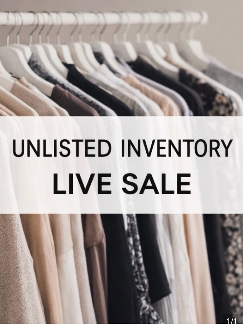 🤩Live Show - Unlisted Item